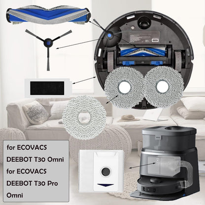 20Pcs Accessories Kit for Ecovacs