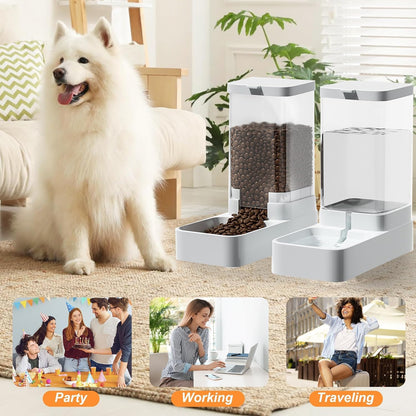 Automatic Pet Feeder & Water Dispenser