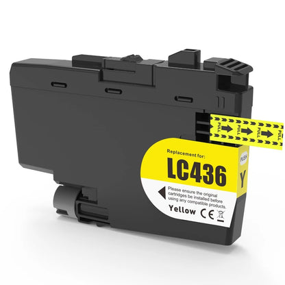 Compatible LC436XL Brother Ink Cartridges for Printers: MFC-J4440DW MFC-J4540DW