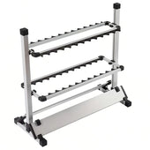 24 Slots Fishing Rod Holder Rack