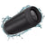 Wireless Bluetooth speaker black front view showing speaker grills