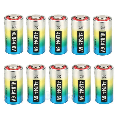 4LR44 batteries 6V alkaline pack showing front label