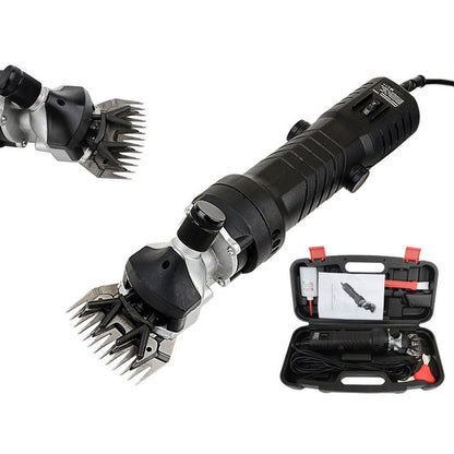 Sheep clippers showing full aluminium head and steel blade