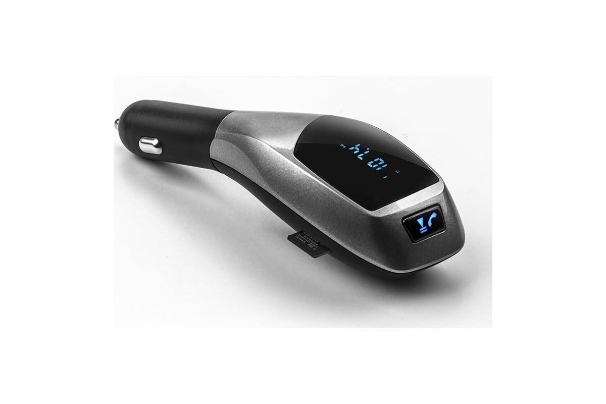 New X5 Bluetooth Wireless LCD MP3 Player Car Kit SD MMC USB FM Transmitter Modulator
