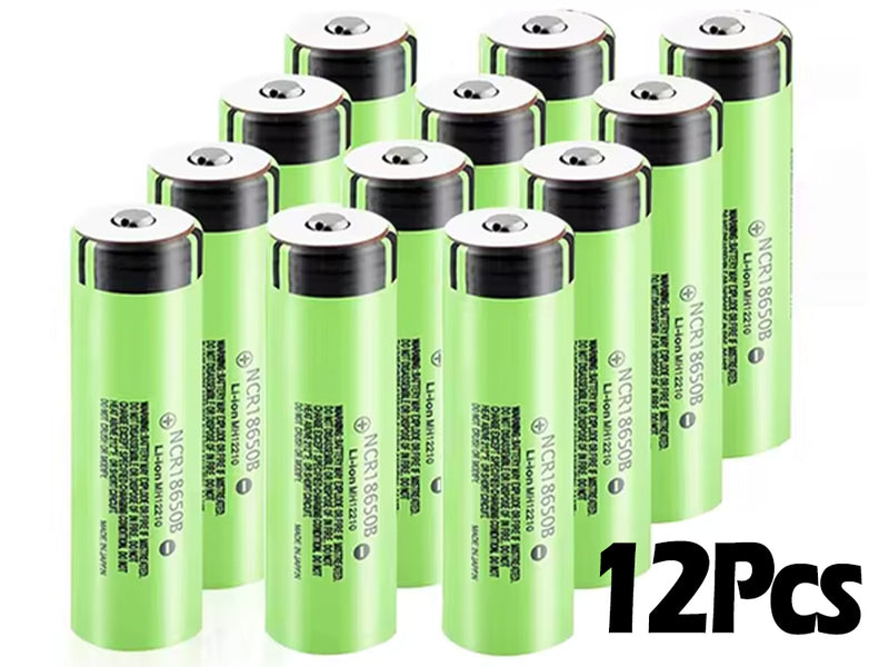 18650 Rechargeable Battery 12PCS