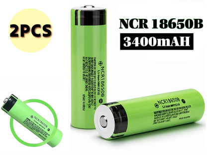 18650 Rechargeable Batteries 2pcs