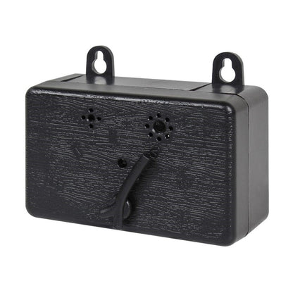 Anti bark silencer showing front view with control buttons