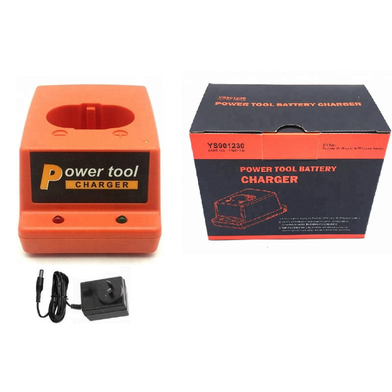 Paslode Battery Charger replacement showing front LED indicators