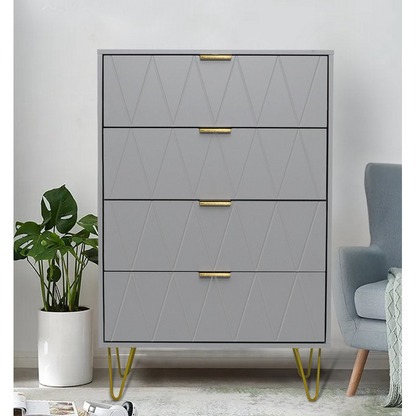 Tallboy 4 Drawer Dresser