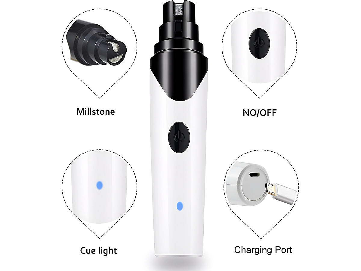 Pet/Dog Nail Trimmer Clipper Wireless Cordless Rechargeable