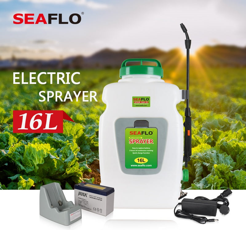 Back Pack Sprayer Seaflo 16 Litre Rechargeable