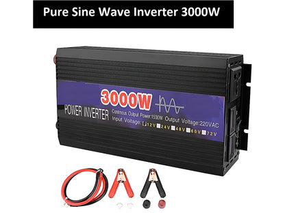 Pure Sine Wave Inverter 3000W 12V