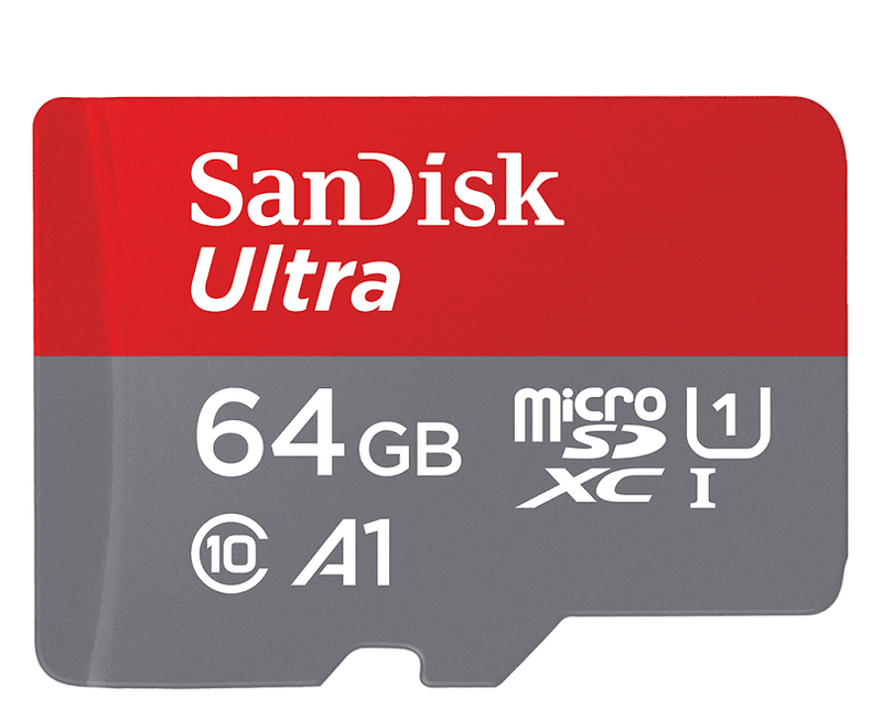 SanDisk Ultra 64GB microSD UHS-I Card