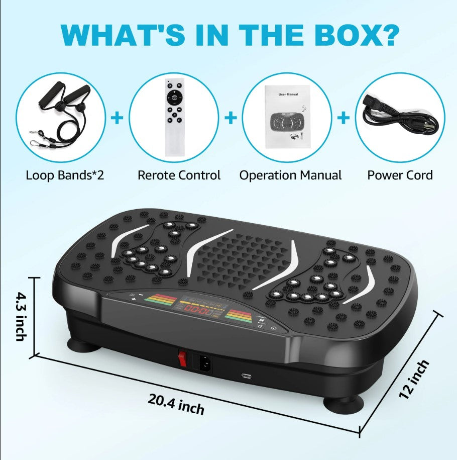Vibration Plate Exercise Machine