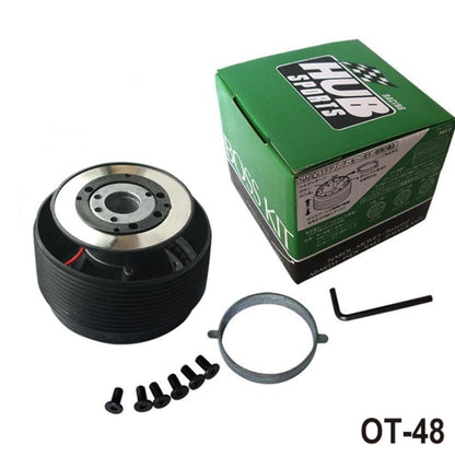 Boss kit installed on Toyota Supra steering wheel