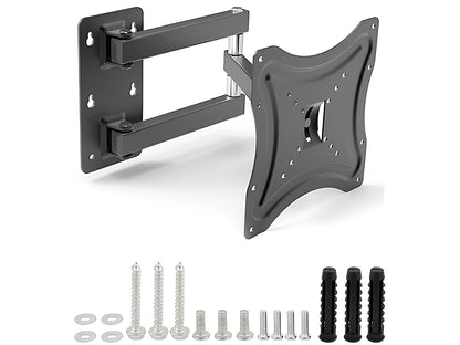 TV bracket with full motion swivel feature