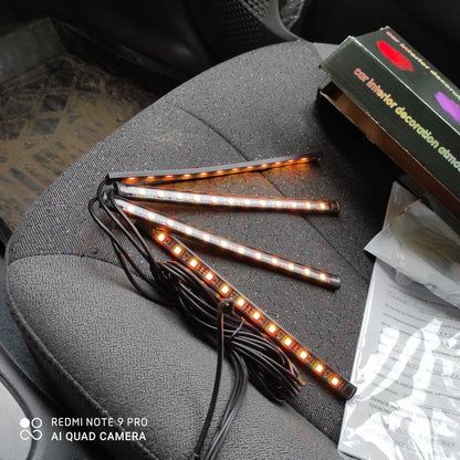Car LED Lights RGB Voice Remote