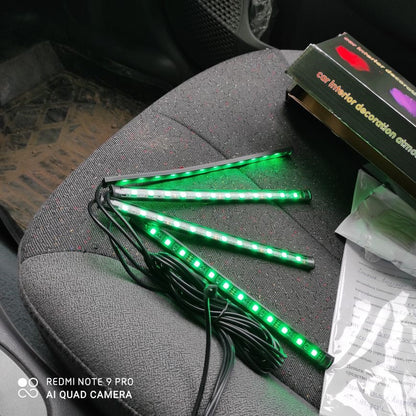 Car LED Lights RGB Voice Remote