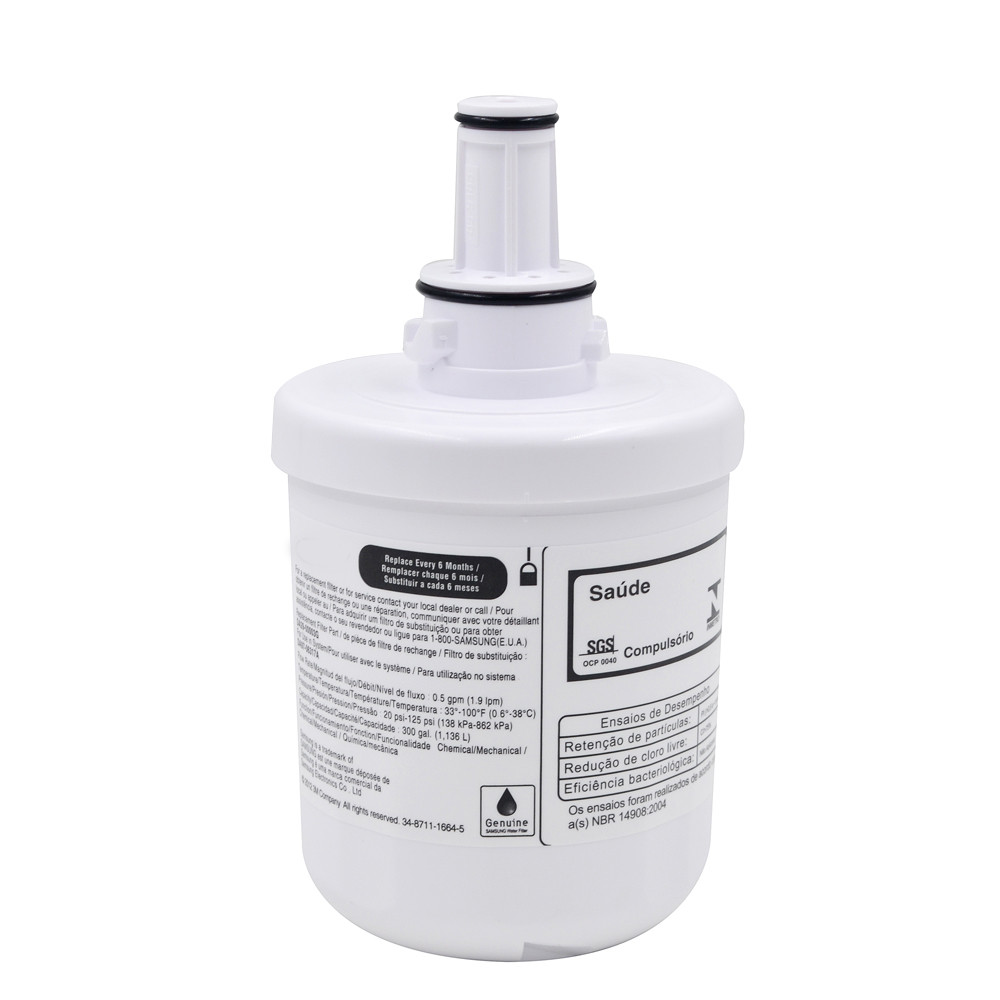 Samsung fridge water filter replacement highlighting easy twist fit