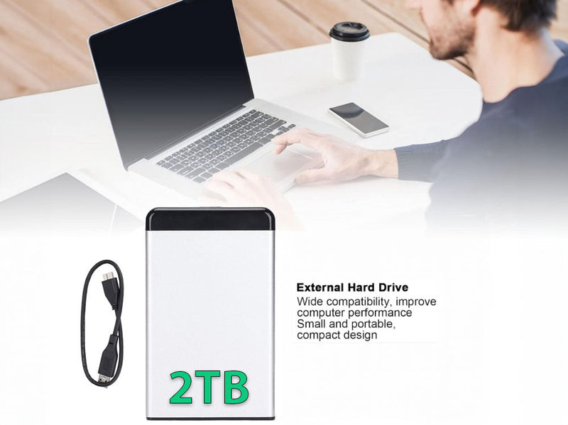External SSD Hard Drive 2TB