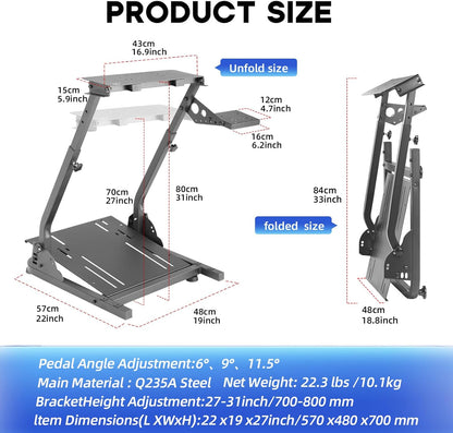 Gaming Wheel Stand