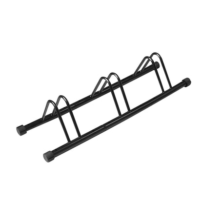 Bike stand bike rack tyre contact points preventing frame scratches