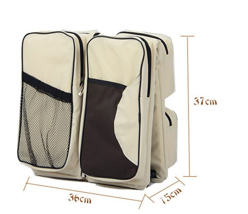 3 in 1 Nappy Bag Diaper Bag Travel Bassinet Nappy Changing Station Carrycot Baby Bed