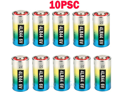 10 x 4LR44 Batteries 6V alkaline battery