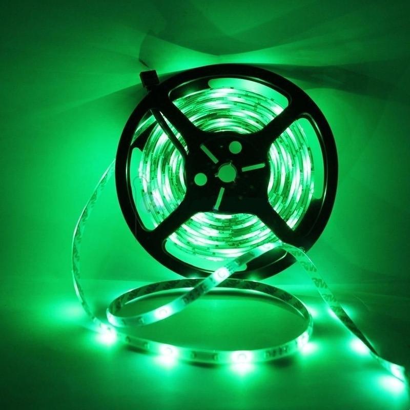 LED strip light RGB 5m displaying music sync colour changes