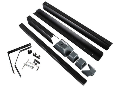 Bike stand compact design saving floor space in garage