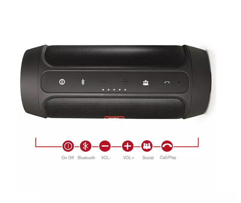 Wireless Bluetooth Speaker - Red