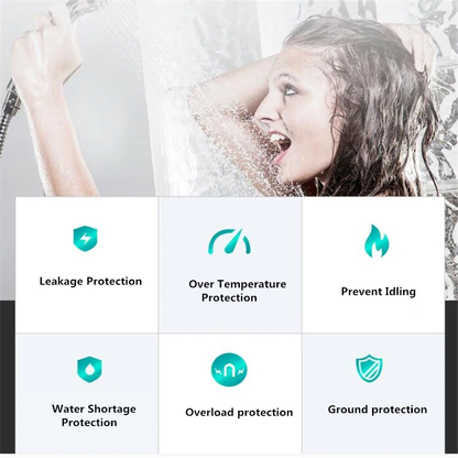 Top angle showing pump controls and connection size