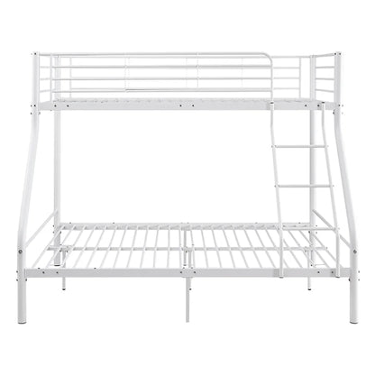 Metal Triple Bunk Bed  White