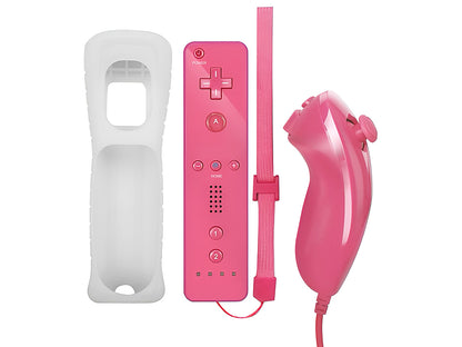 Replacement Wii Remote and Nunchuck - Pink