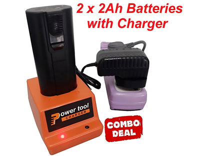 Red fault indicator light flashing on Paslode battery charger