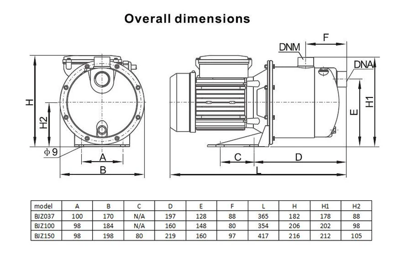 Water Pump 750W