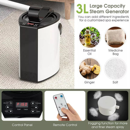 Home Spa Steam Sauna