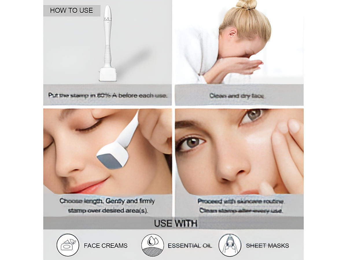 Adjustable Derma Stamp Micro Needling Stamp