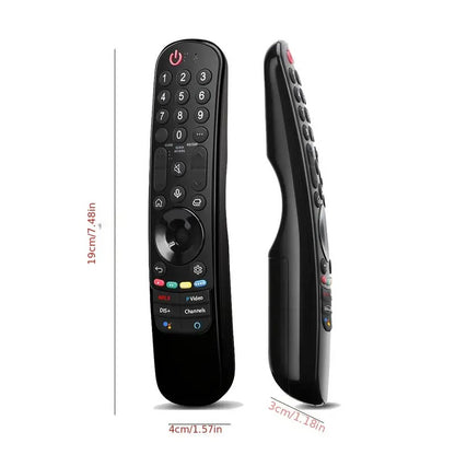 Infrared sensor area on LG TV replacement remote control