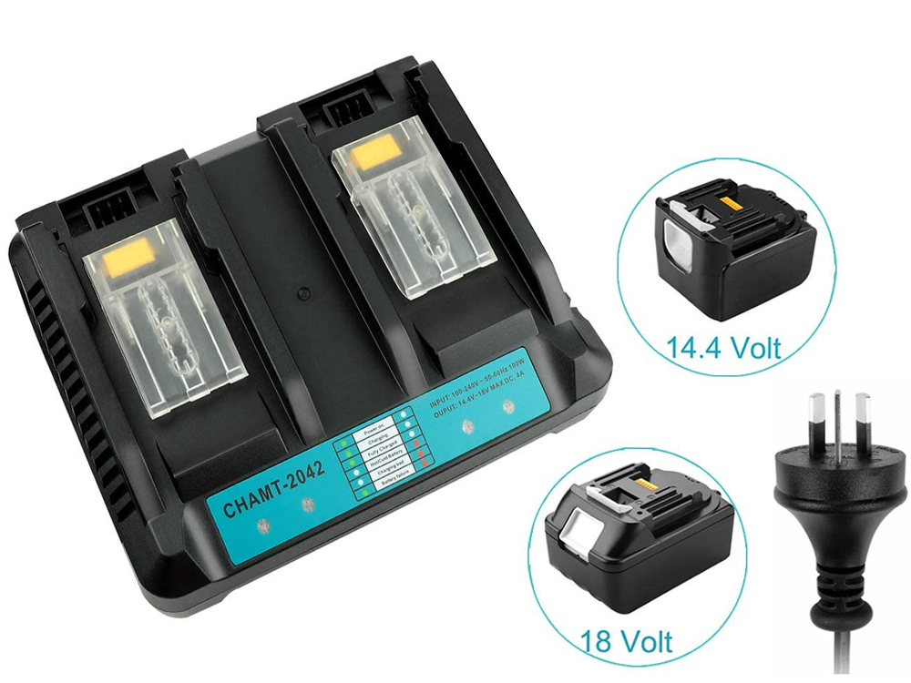 Replacement Makita DC18RD Dual Port Charger