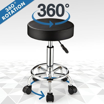 Salon Stool Adjustable Height Stool