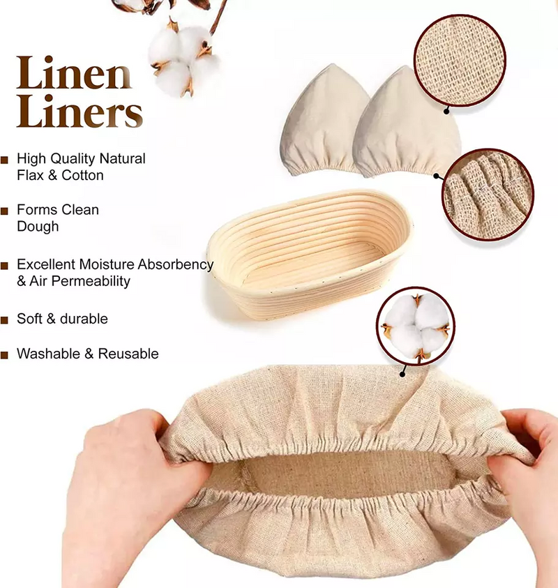 Bread Proofing Basket Kit