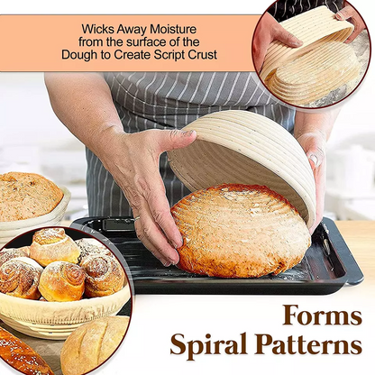 Sourdough Proofing Baskets Bread Baking Kit with Banneton Basket