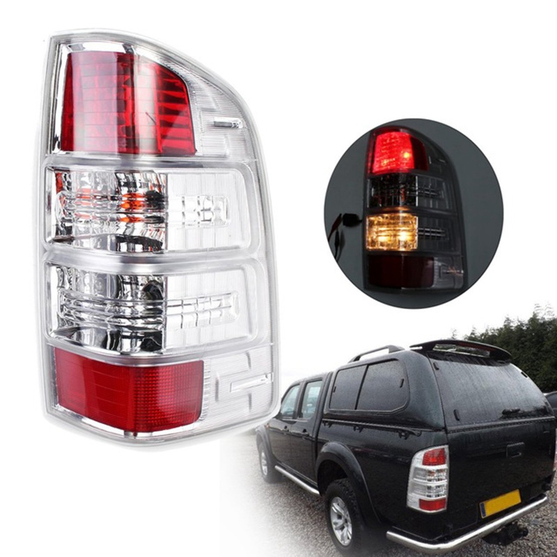 Ford Ranger tail light right side angle highlighting mounting points