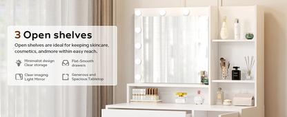 Dressing Table with Mirror