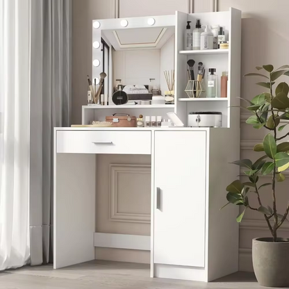 Dressing Table with LED Light