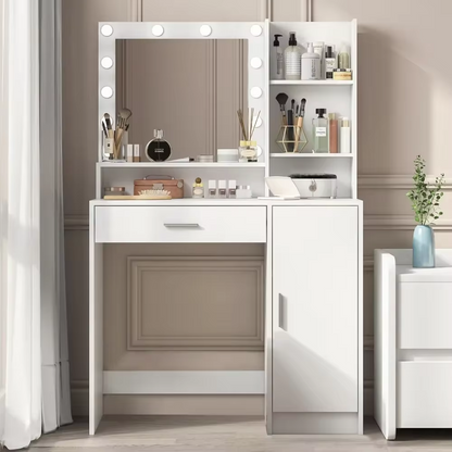 Dressing Table with LED Light