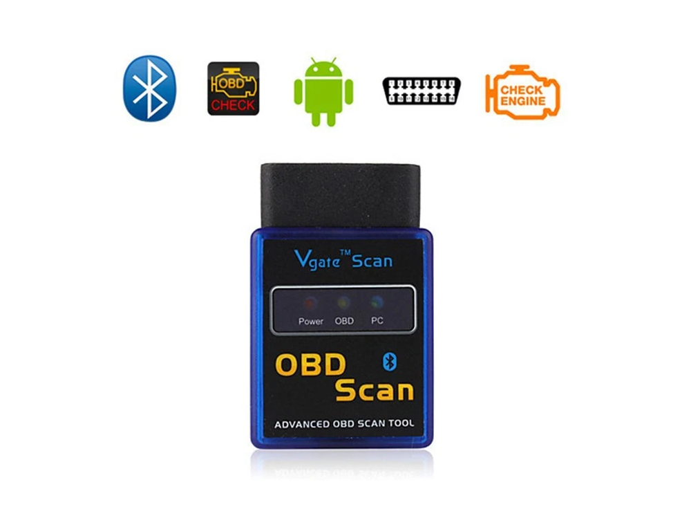 OBD2 scanner Bluetooth with included user manual and CD