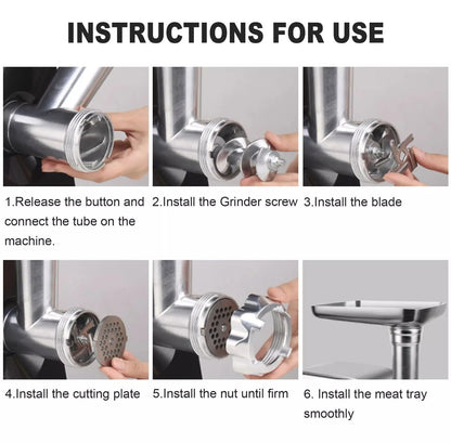 Meat Grinder Sausage Maker Mincer