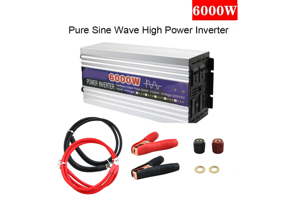 6000W 12/230V Pure Sine wave Inverter